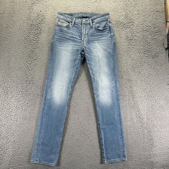 American Eagle Outfitters Other - American Eagle Outfitters Jeans Mens 30x32 Blue Cotton Denim Straight Leg Slim
